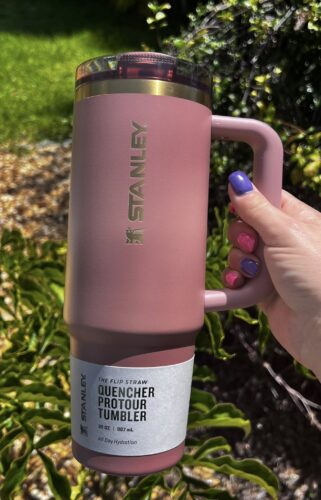 Stanley The Quencher® ProTour Flip Straw Tumbler 40 OZ | Antique Pink photo review