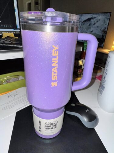 Stanley The Quencher® ProTour Flip Straw Tumbler 40 OZ | Periwinkle Shimmer photo review